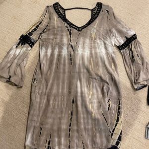 Tie dye top tunic
